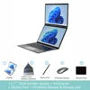 Factory 2026 New Ultrabook 14.1 Inch Foldable Dual Touch Screen Intel 14th N150 Aluminum Yoga Laptops for Students and Designers