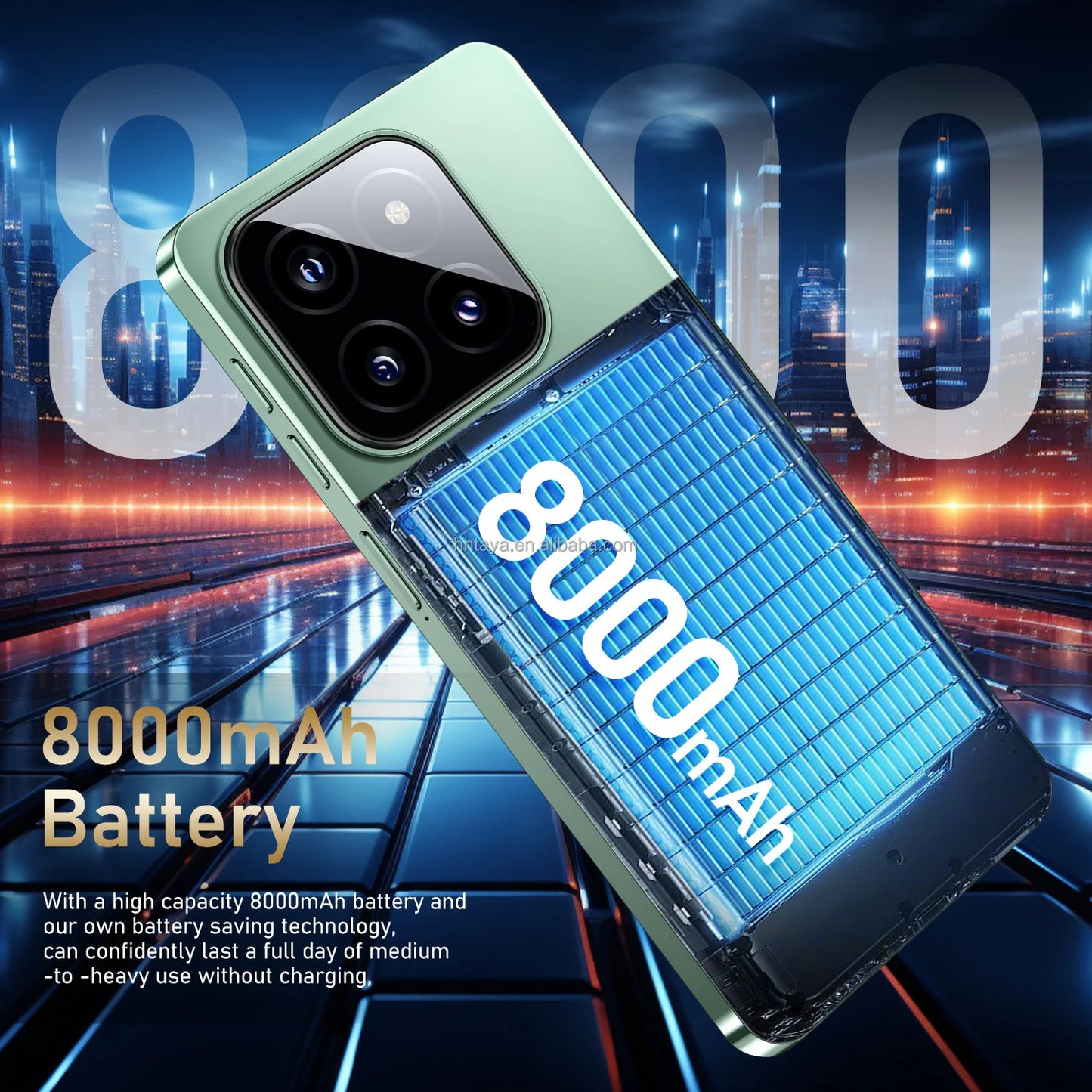 Oem 2024 New Product I16 Pro Max Mobile Phones 5g Smartphone 16gb+1tb Full LCD Screen ChatGPT4.5 Cell Phones