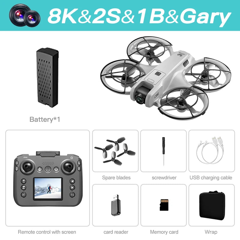 NEW V666 Drone For Xiaomi 8K Professional WIFI 5G Dron Obstacle Avoidance Brushless Altitude Headless Mode RC Quadcopter toys