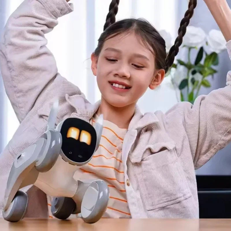 Loona Smart Pet Robot | AI Interactive,Gesture Control,Voice Commands,Home Monitoring,Multilingual Support,Children's Companion