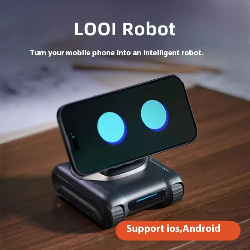 LOOI Smart Desktop Robot | AI Desktop Companion,ChatGPT Voice Interaction,Memory,Gesture& Face Recognition,Emotional Support
