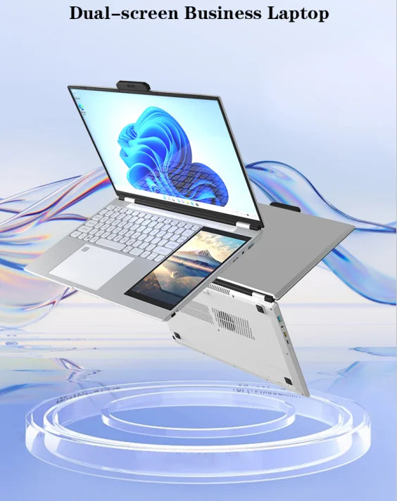 Super Cheap Hot Selling Computer Factory Cheapest N95 Dual-screen 15.6 "+7" Laptop Business Laptop Win 11 Intel Business Laptop