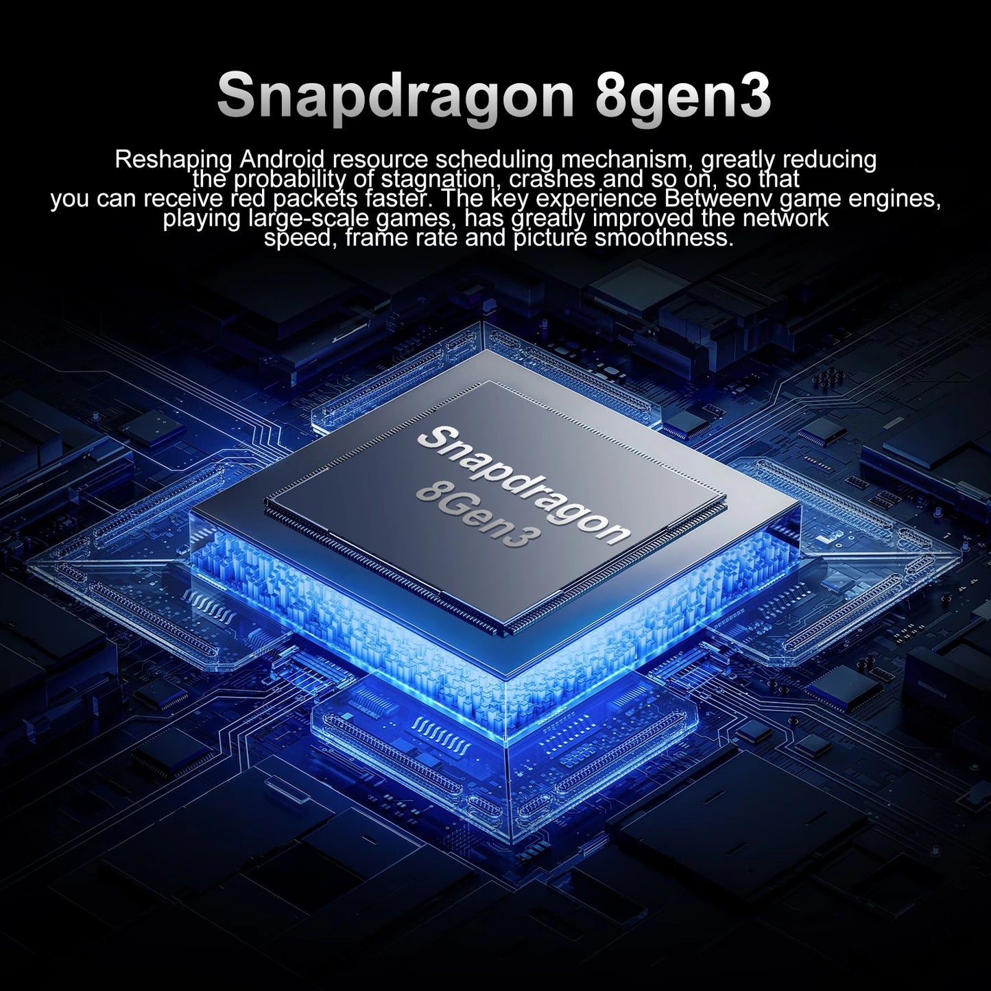 F6 Pro Straight Talk Compatible 5G Smartphone Snapdragon 8 Gen3 108MP Rear Camera 1TB Internal Storage Android 14 60Hz Display