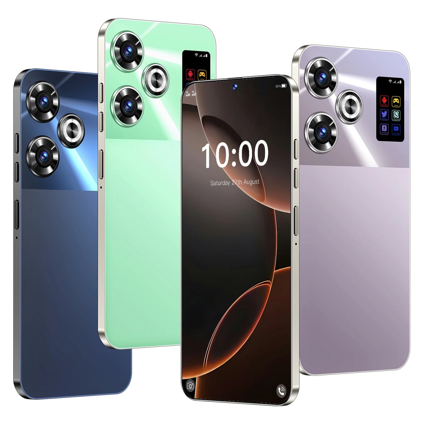 F6 Pro Straight Talk Compatible 5G Smartphone Snapdragon 8 Gen3 108MP Rear Camera 1TB Internal Storage Android 14 60Hz Display