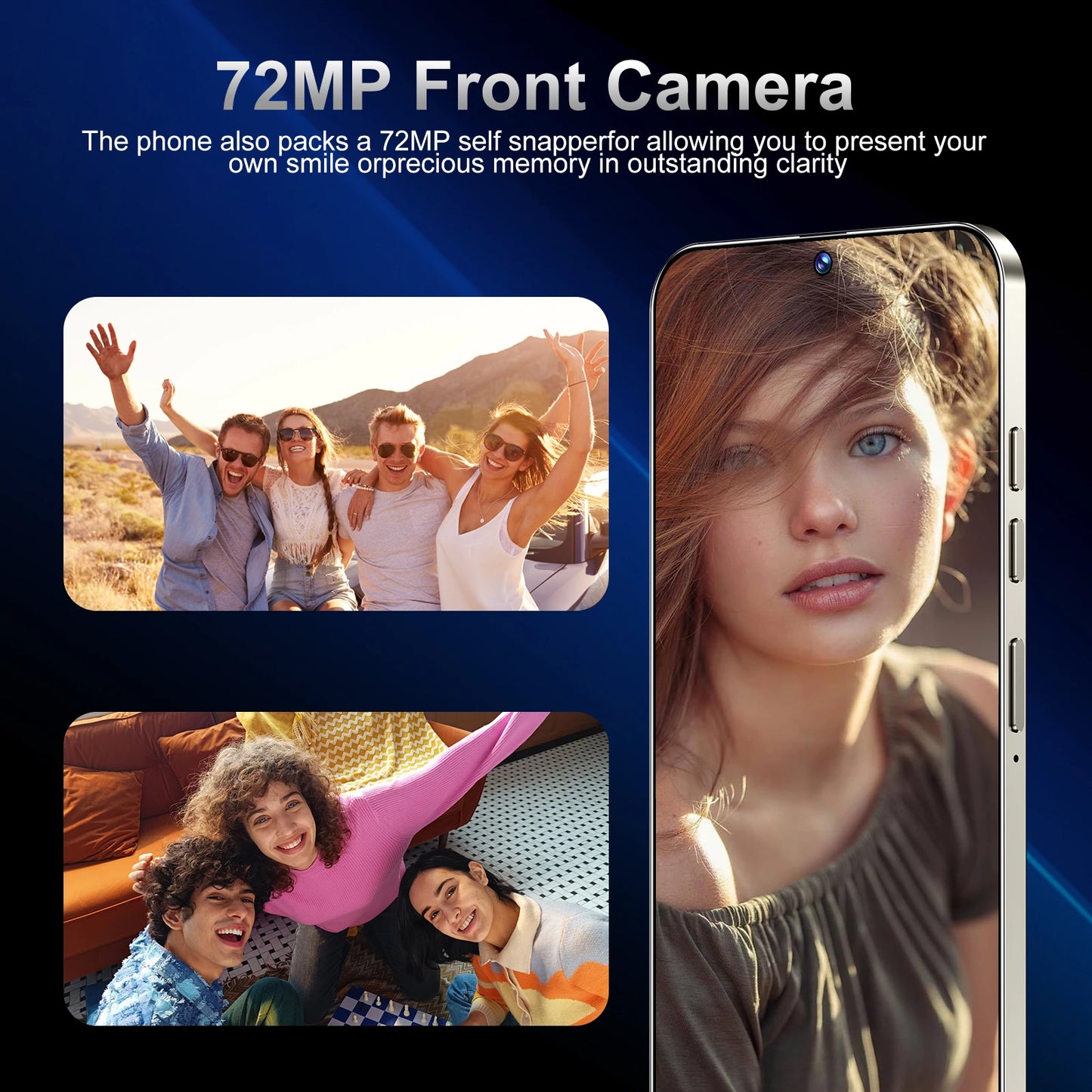 F6 Pro Straight Talk Compatible 5G Smartphone Snapdragon 8 Gen3 108MP Rear Camera 1TB Internal Storage Android 14 60Hz Display