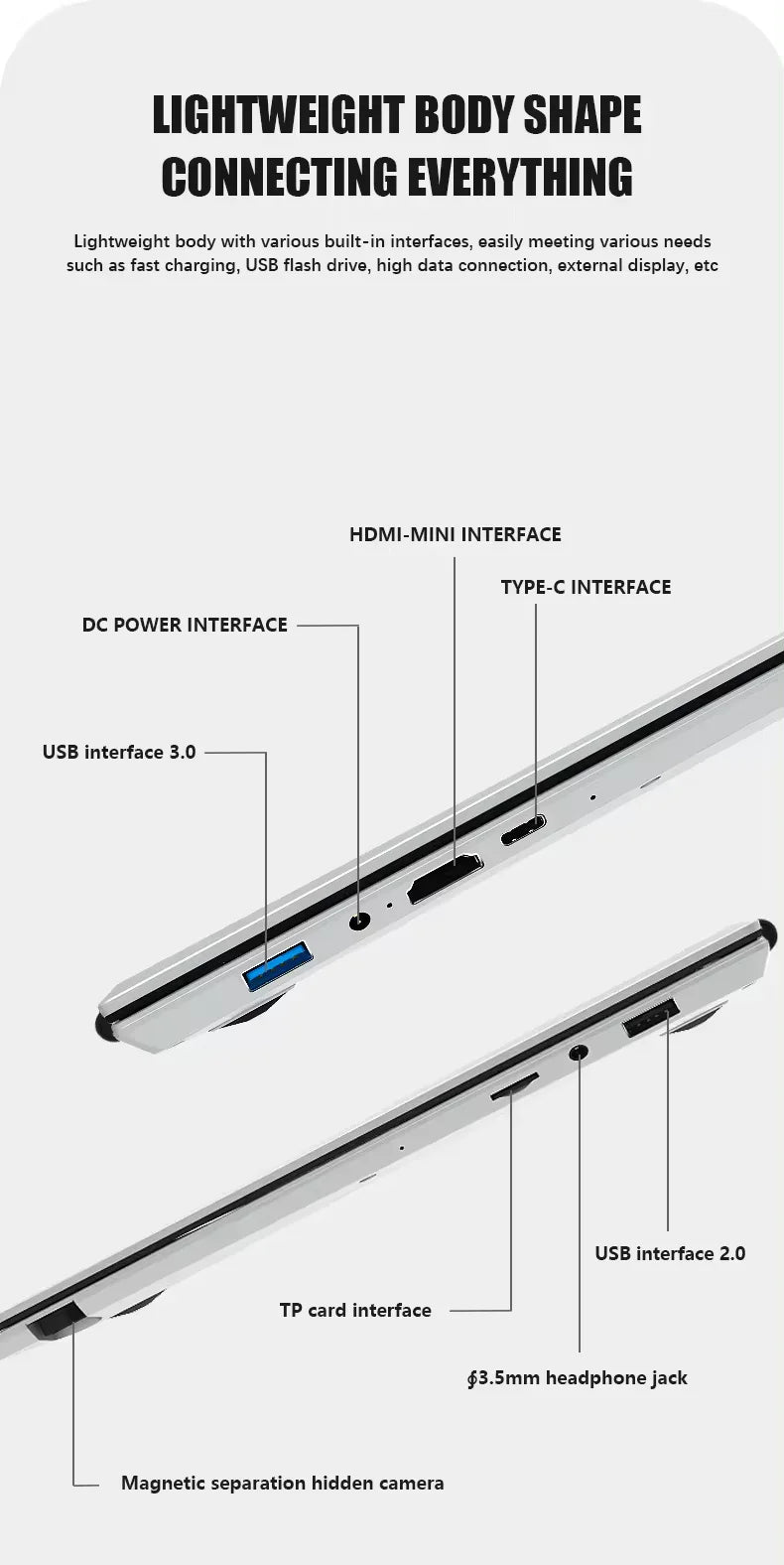 Super Cheap Hot Selling Computer Factory Cheapest N95 Dual-screen 15.6 "+7" Laptop Business Laptop Win 11 Intel Business Laptop