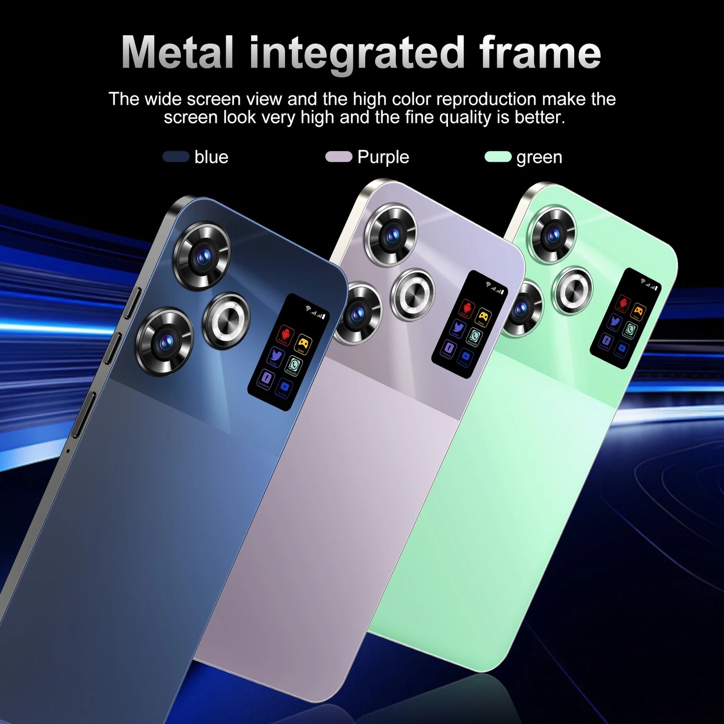 F6 Pro Straight Talk Compatible 5G Smartphone Snapdragon 8 Gen3 108MP Rear Camera 1TB Internal Storage Android 14 60Hz Display