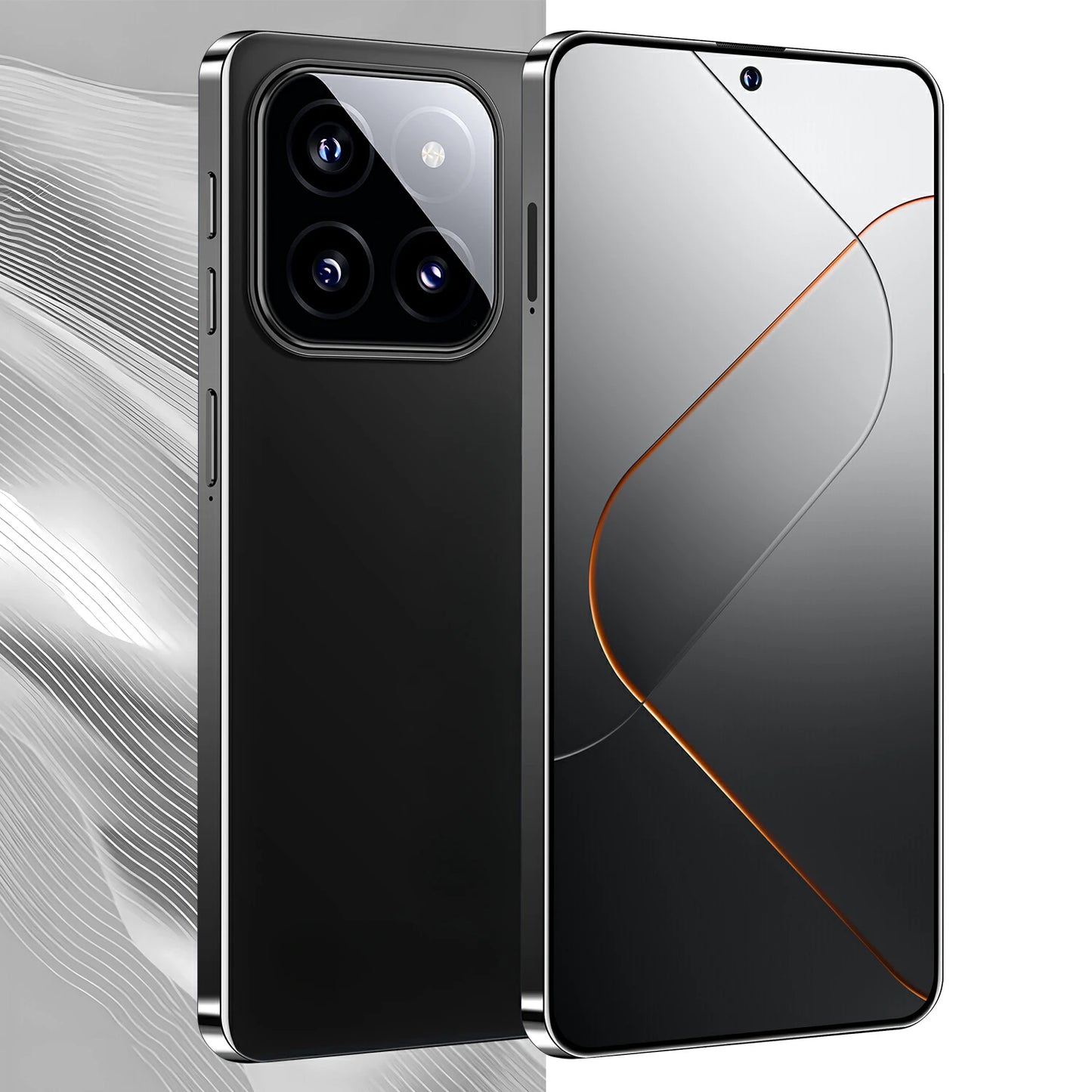 Oem 2024 New Product I16 Pro Max Mobile Phones 5g Smartphone 16gb+1tb Full LCD Screen ChatGPT4.5 Cell Phones