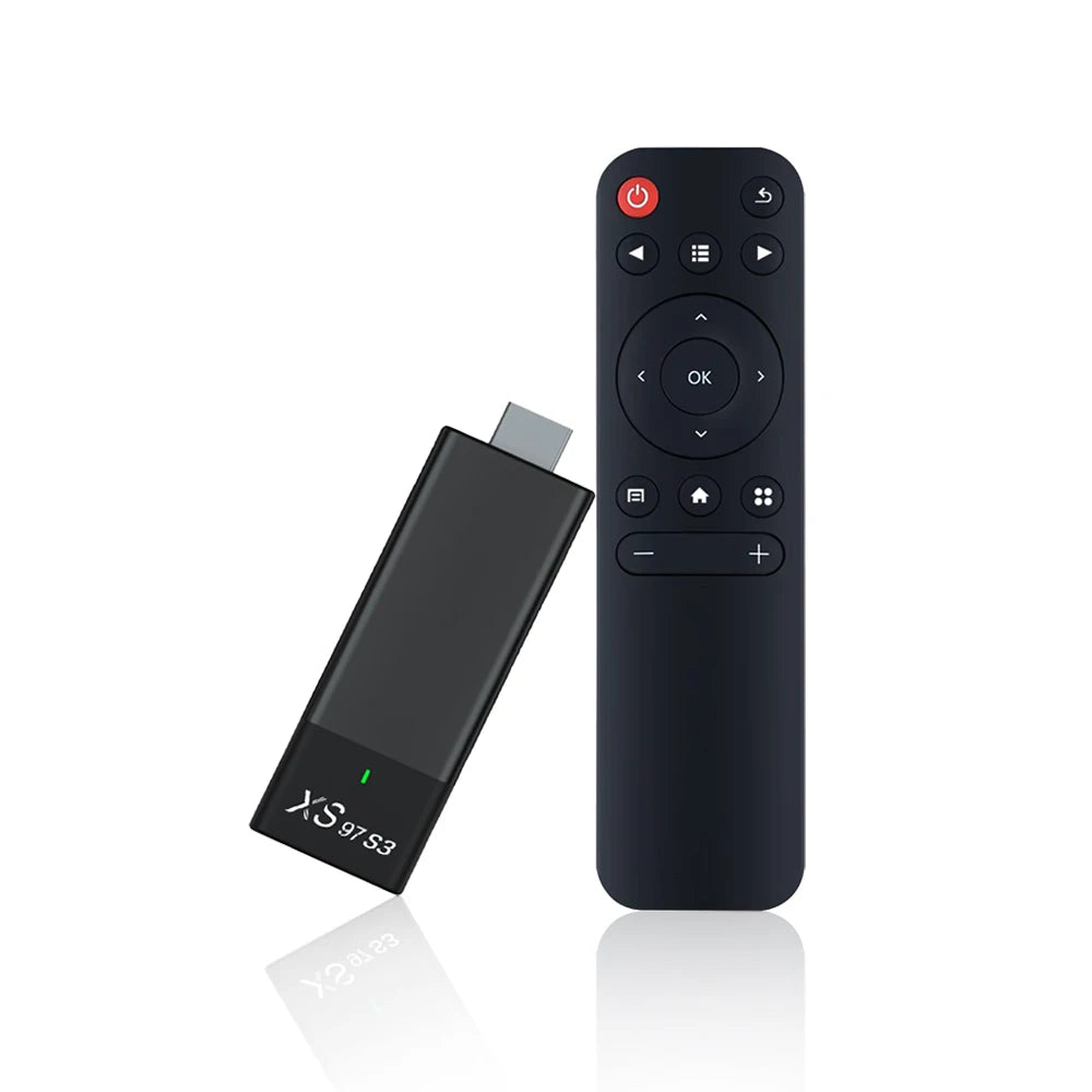 XS97 S3 4K Android TV Stick | Allwinner H313 Quad-Core | 2GB RAM | 8GB ROM | Dual-Band Wi-Fi | Android 10