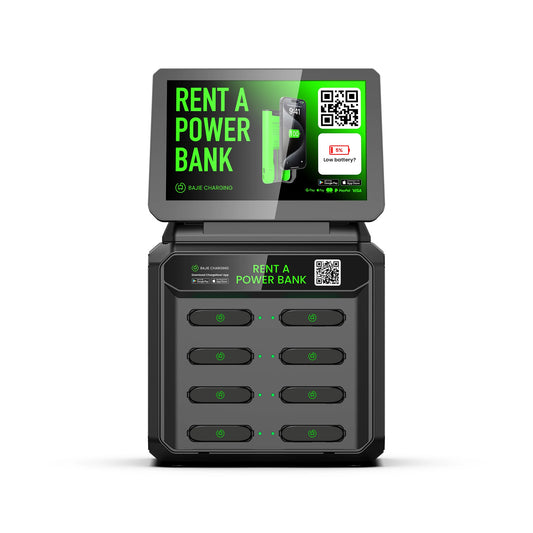 Bajie Commercial Fast Charging Vending Machine with 8 PCS Power Bank Easy Rent Power Banks & Power Station Product
