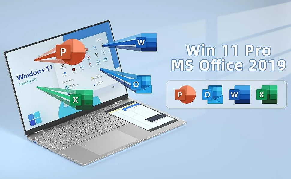 Super Cheap Hot Selling Computer Factory Cheapest N95 Dual-screen 15.6 "+7" Laptop Business Laptop Win 11 Intel Business Laptop