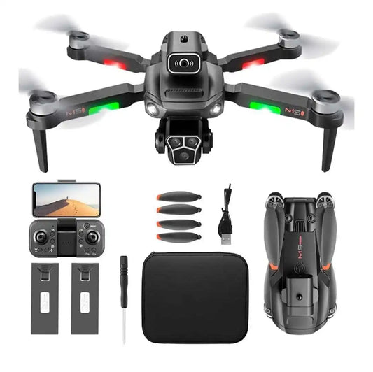Cheaper M1S Mini Drones 4K Rc Dron HD Dual Camera Brushless Folding Obstacle Avoidance Commercial Toy Drone for Kids
