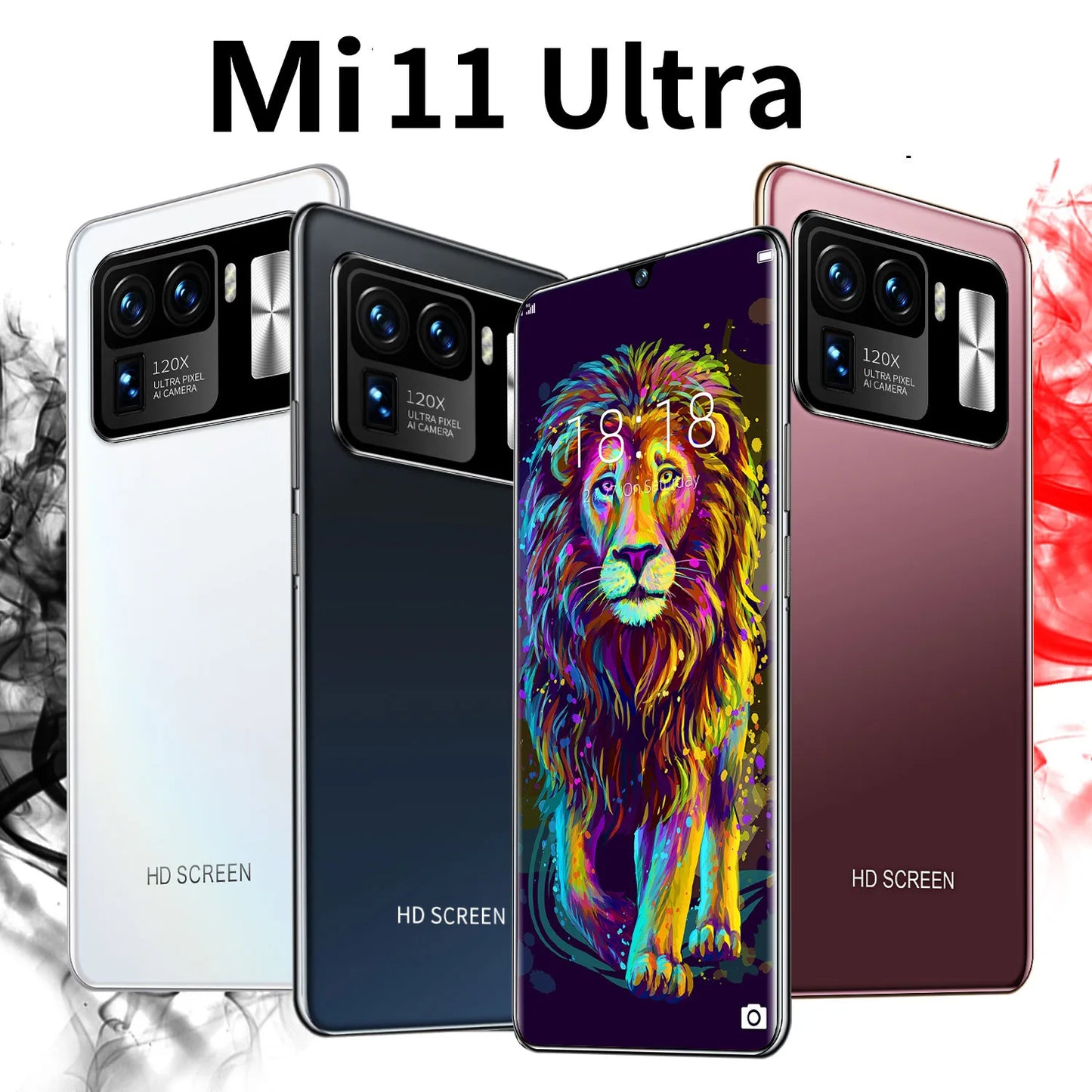 XIAO MI  11 Uitra  11 Uitra & Mi11 5g Smartphone 144hz 50mp Rear 12+256gb Octa Core Nfc Cdma & Lte