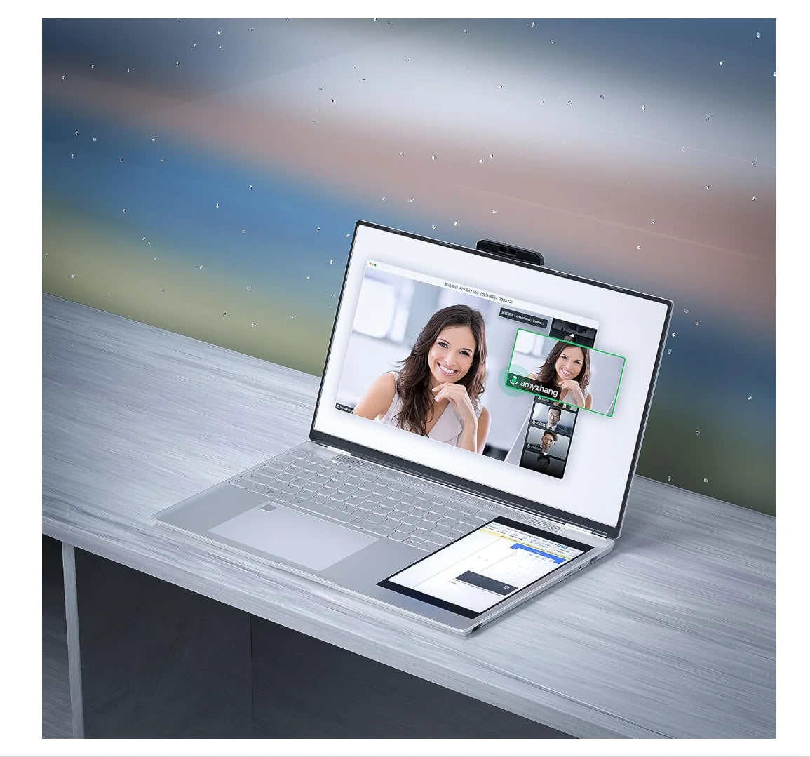 Super Cheap Hot Selling Computer Factory Cheapest N95 Dual-screen 15.6 "+7" Laptop Business Laptop Win 11 Intel Business Laptop