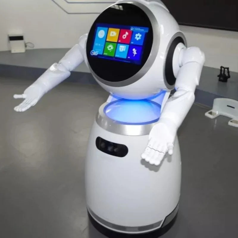 AI Commercial Reception Robot | Humanoid Service Robot for Restaurants, Hotels & Public Spaces | AIOT | IP54