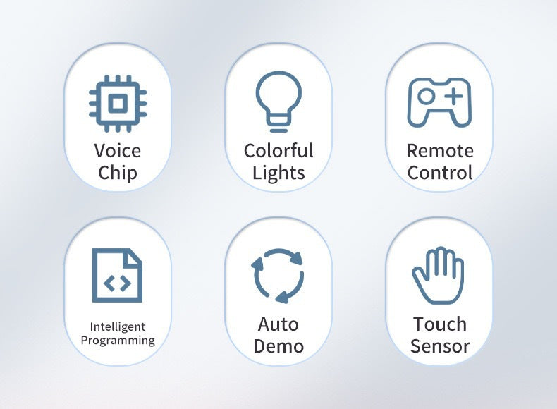 Intelligent Programming Robot | Parent-Child Interaction, Light and Music Dancing, Infrared Touch Sensor, Remote Control Robot