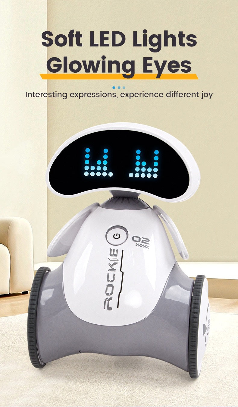 Intelligent Programming Robot | Parent-Child Interaction, Light and Music Dancing, Infrared Touch Sensor, Remote Control Robot