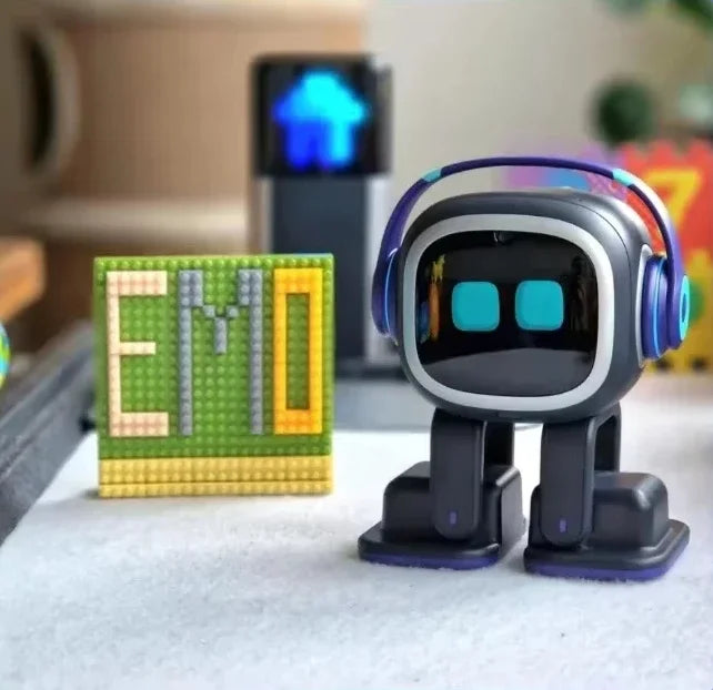 EMO Intelligent AI Robots Emotional Support Interactive Desktop Voice Recognition EMO Go Home Robot Companion Children Gifts
