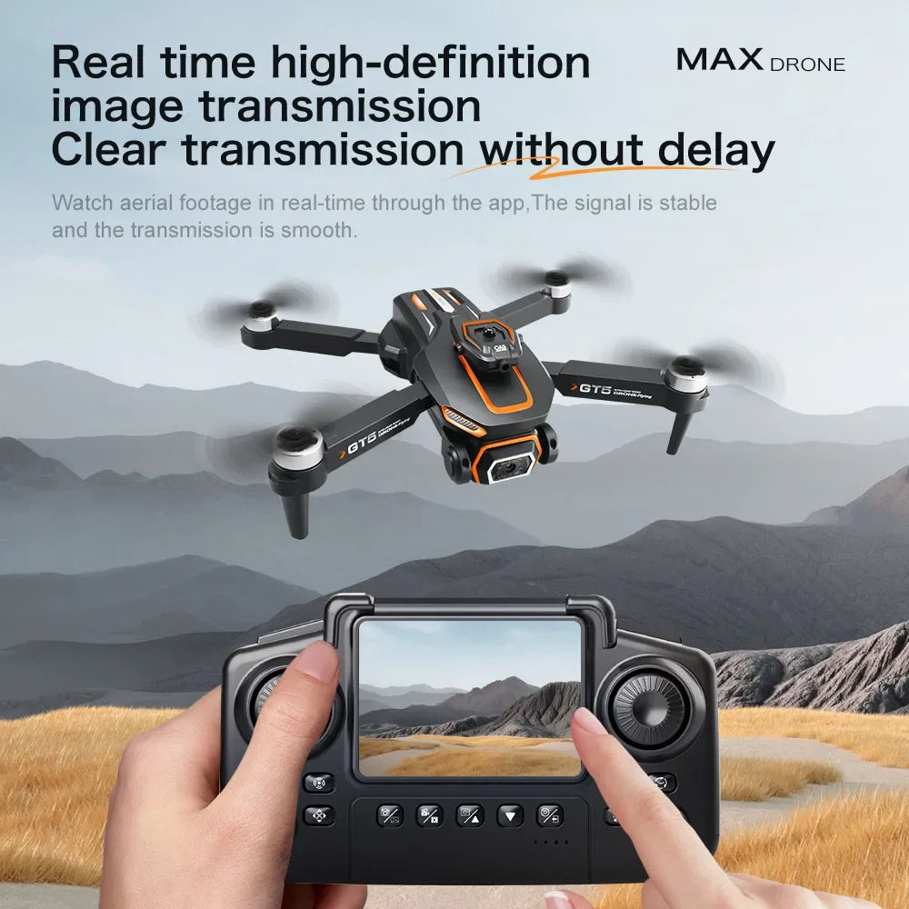 Xiaomi Mijia GT5 Mini Drone 4K Professional 8K HD Camera RC with screen Brushless Optical flow Quadcopter Obstacle Avoidance toy