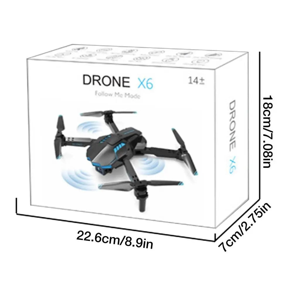 Fashionable High-end Toys X6PRO UAV With 4K HD Camera 360 Degree Intelligent Obstacle Avoidance Quadcopter Drones Gift For Boys