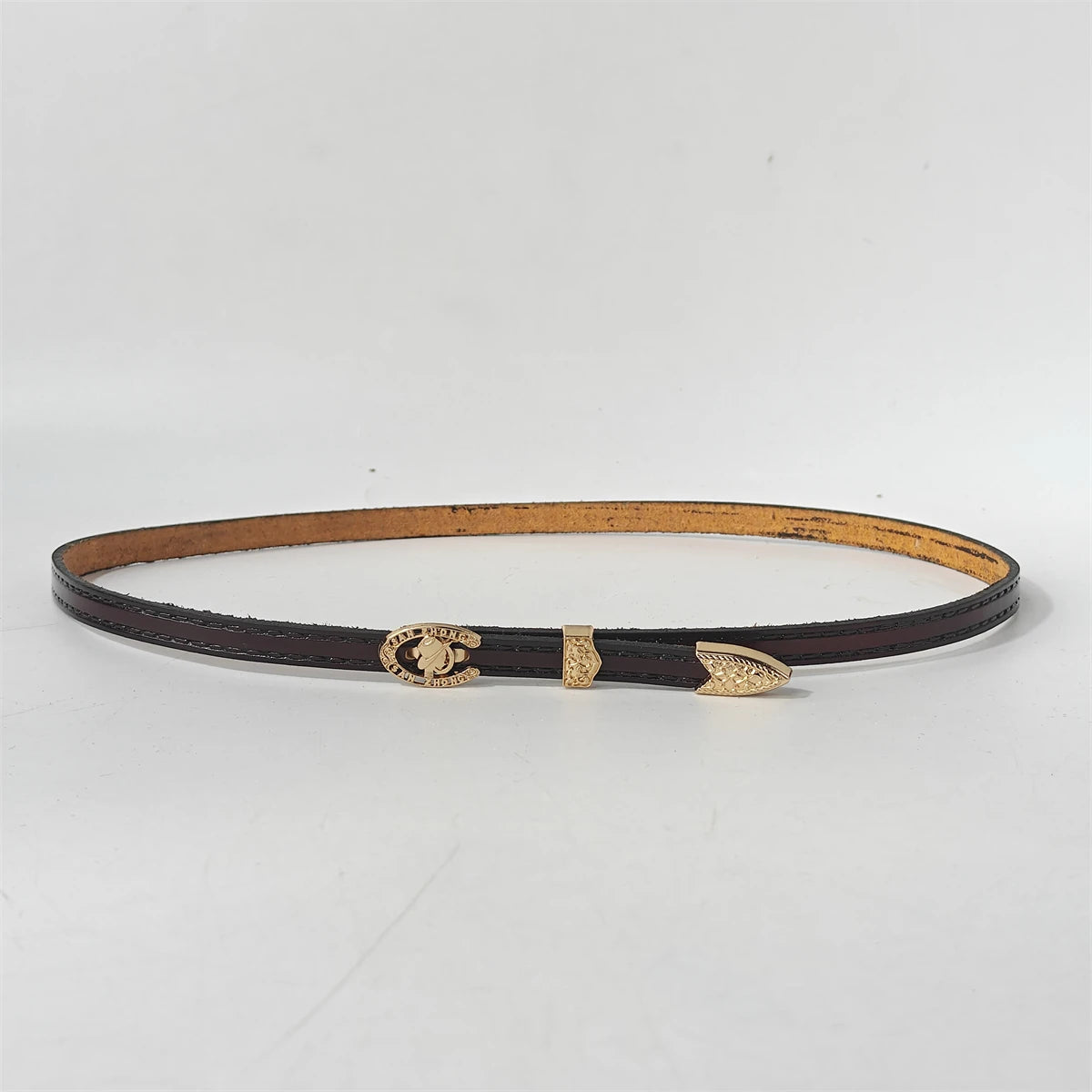 Cowboy hat fedora hat with genuine leather accessories men's and women's cowboy hat with bull head accessories gold accessories