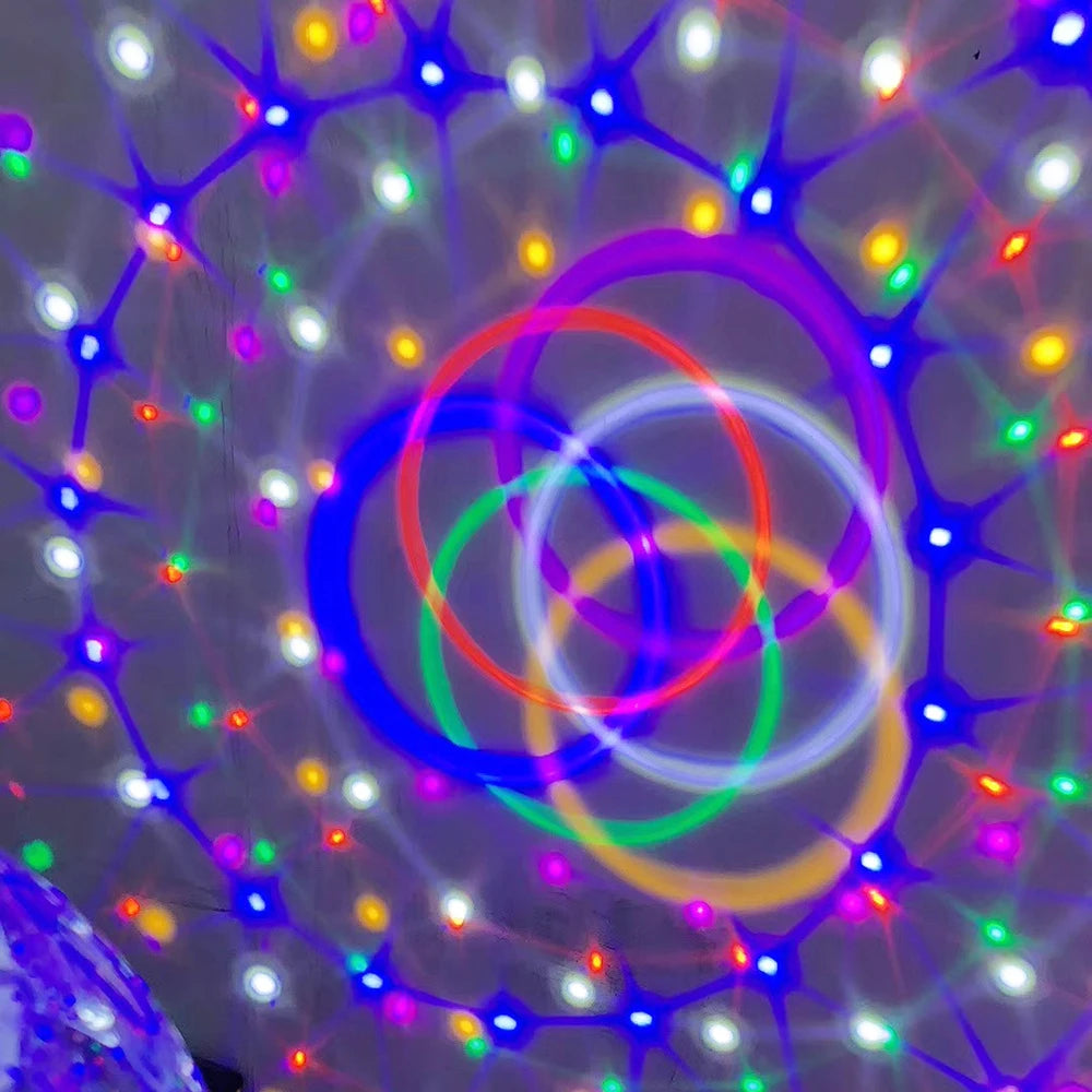 LED disco ball light Bluetooth music stage light bar remote control strobe light wedding party atmosphere light Halloween light