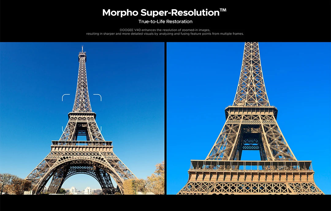DOOGEE V40 5G Rugged Phone 6.78" FHD 120Hz Display Dimensity 7300 5G 12GB+512GB 8680mAh Battery 108MP Camera NFC Android 14