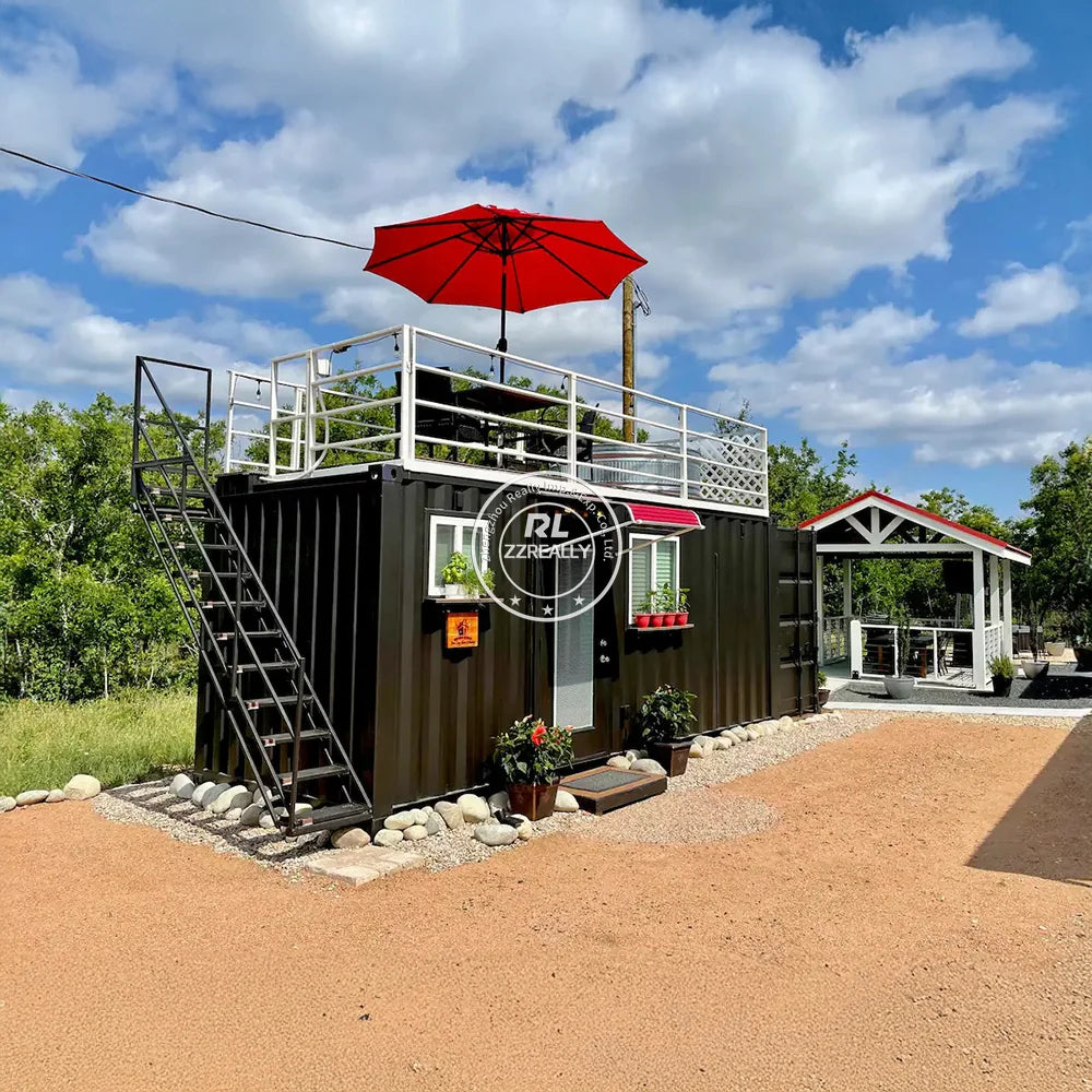 2025 Prefab Quick Assembly Sunny House Prefabricated Windproof Container waterproof Outdoor storage Steel structure room