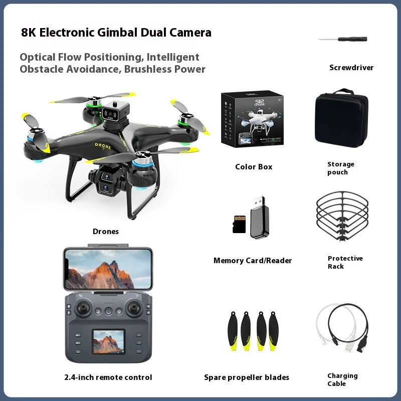 New Product With Large Screen Control Brushless Aerial Photography Aircraft And 8k Remote Control Aircraft For The S112 Model