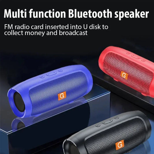JBJ007 Bluetooth speaker, subwoofer, small outdoor portable stereo surround speaker, home smart Bluetooth wireless speaker