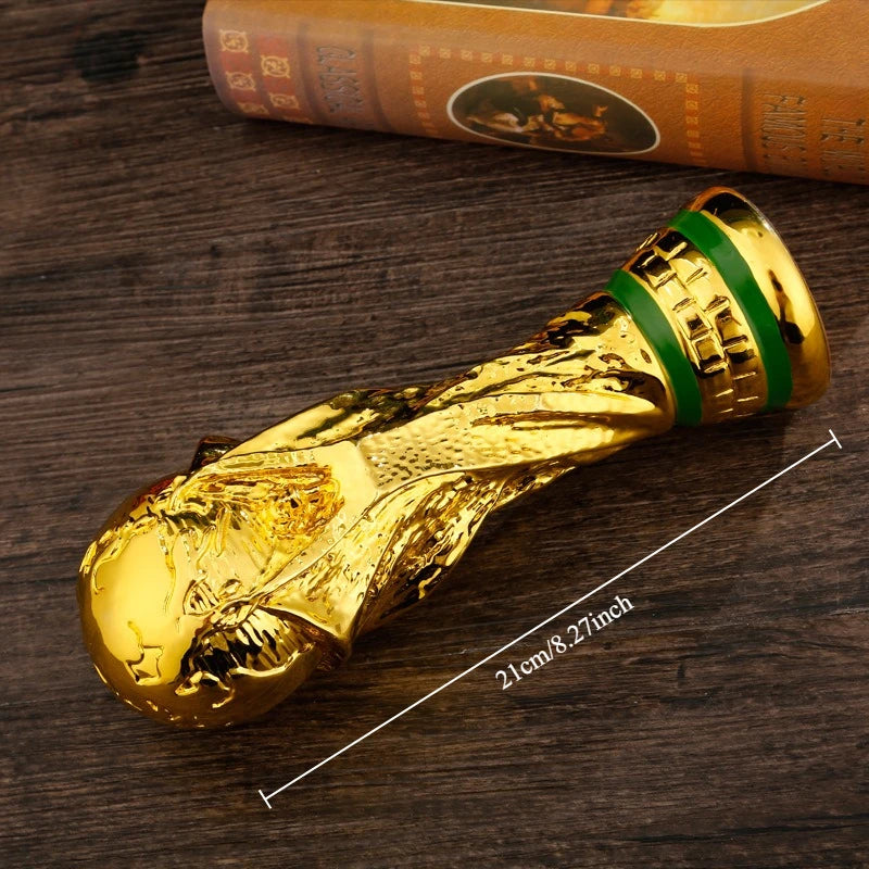 FIFA World Cup 2026 Trophy Replica | Golden Resin Collectible | Football Fan Gift | Desk Decor Souvenir