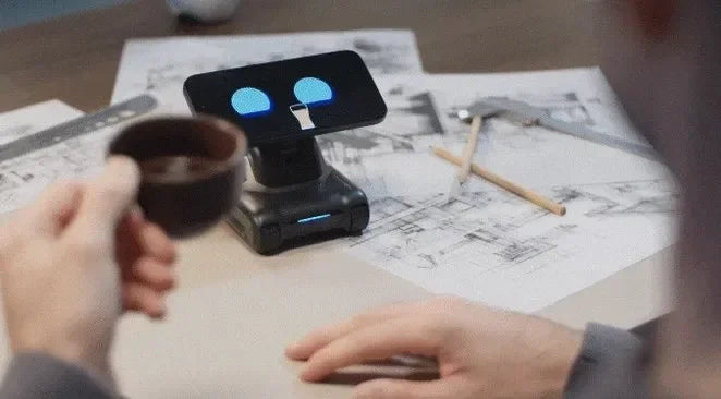 LOOI Smart Desktop Robot | AI Desktop Companion,ChatGPT Voice Interaction,Memory,Gesture& Face Recognition,Emotional Support