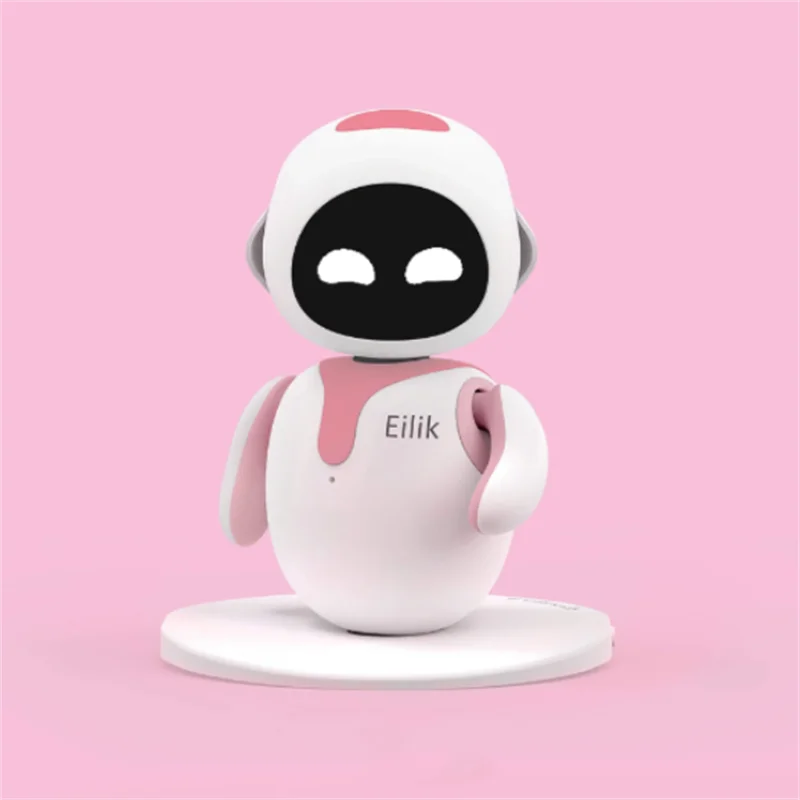 EMO Emoticons Eilik Smart Robot Electronics Automation AI Desktop Pet Intelligence Touch Interactive Mode Multi Functional Robot