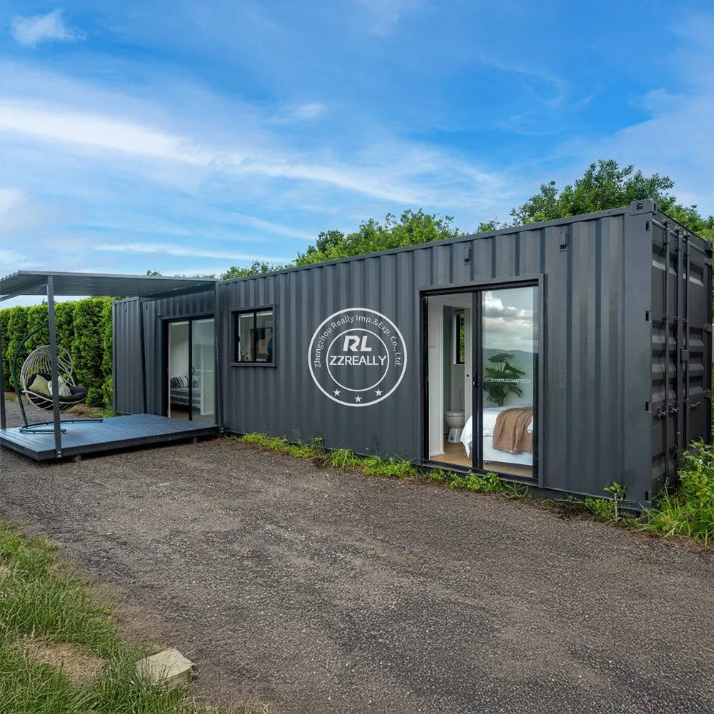 2025 Prefab Quick Assembly Sunny House Prefabricated Windproof Container waterproof Outdoor storage Steel structure room