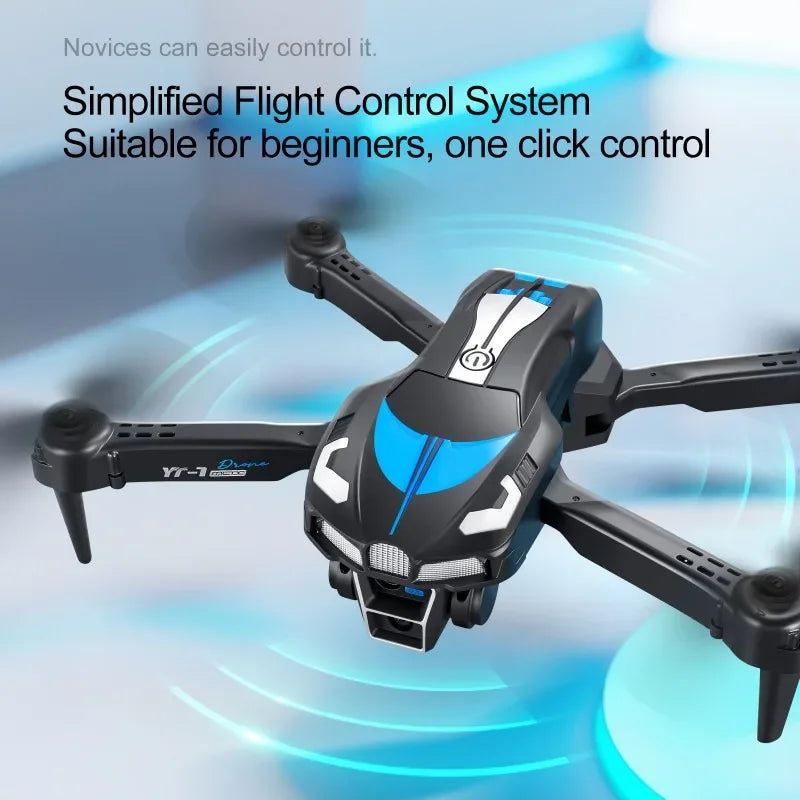 YT-1 Drone 4k Profesional Triple Camera Professional Obstacle Avoidance Optical Flow Positioning  Aerial Photography Quadcopter