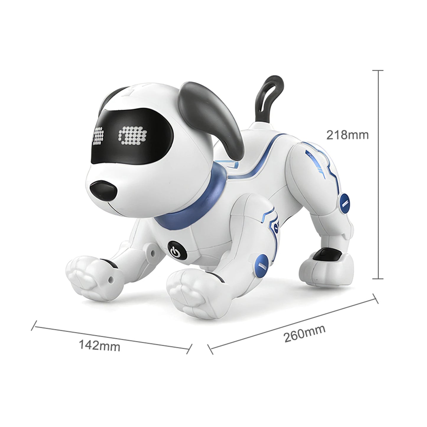 RC Robot Dog Electronic Walking Dancing Dog Intelligent Touch Remote Control Pet Dog Toy for Children's Toys Boys Girls Gifts