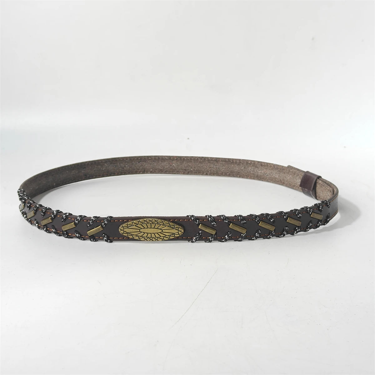 Cowboy hat fedora hat with genuine leather accessories men's and women's cowboy hat with bull head accessories gold accessories