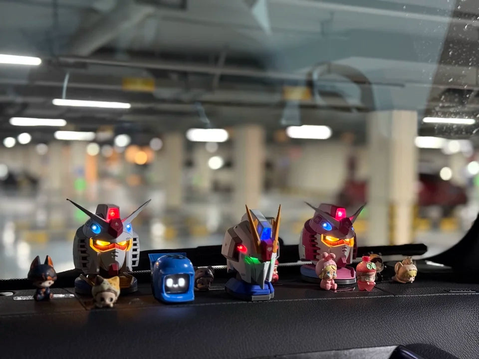 Mochi Dasai 3rd Generation Car Mounted Robot Action Figure JDM Limited Edition Mood Companion Voice Start Decoration Toy