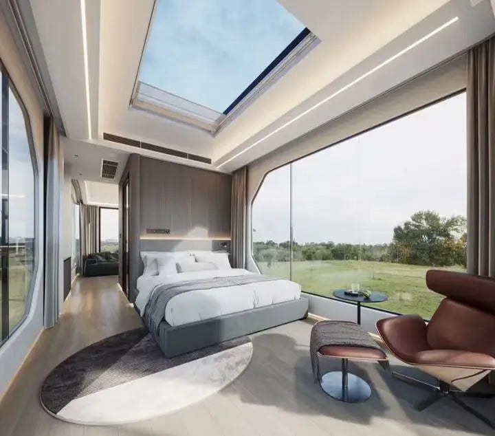 Space Capsule Hotel Container Prefab House Mobile Tiny House Capsule House