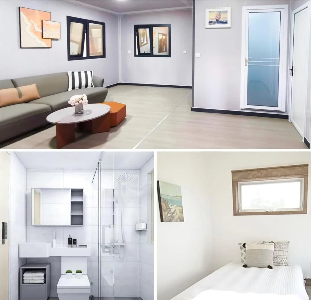 Prefab Modular House Modern Mobile Home 20ft 40ft Ready Houses Prefabricated Home Expandable Container House