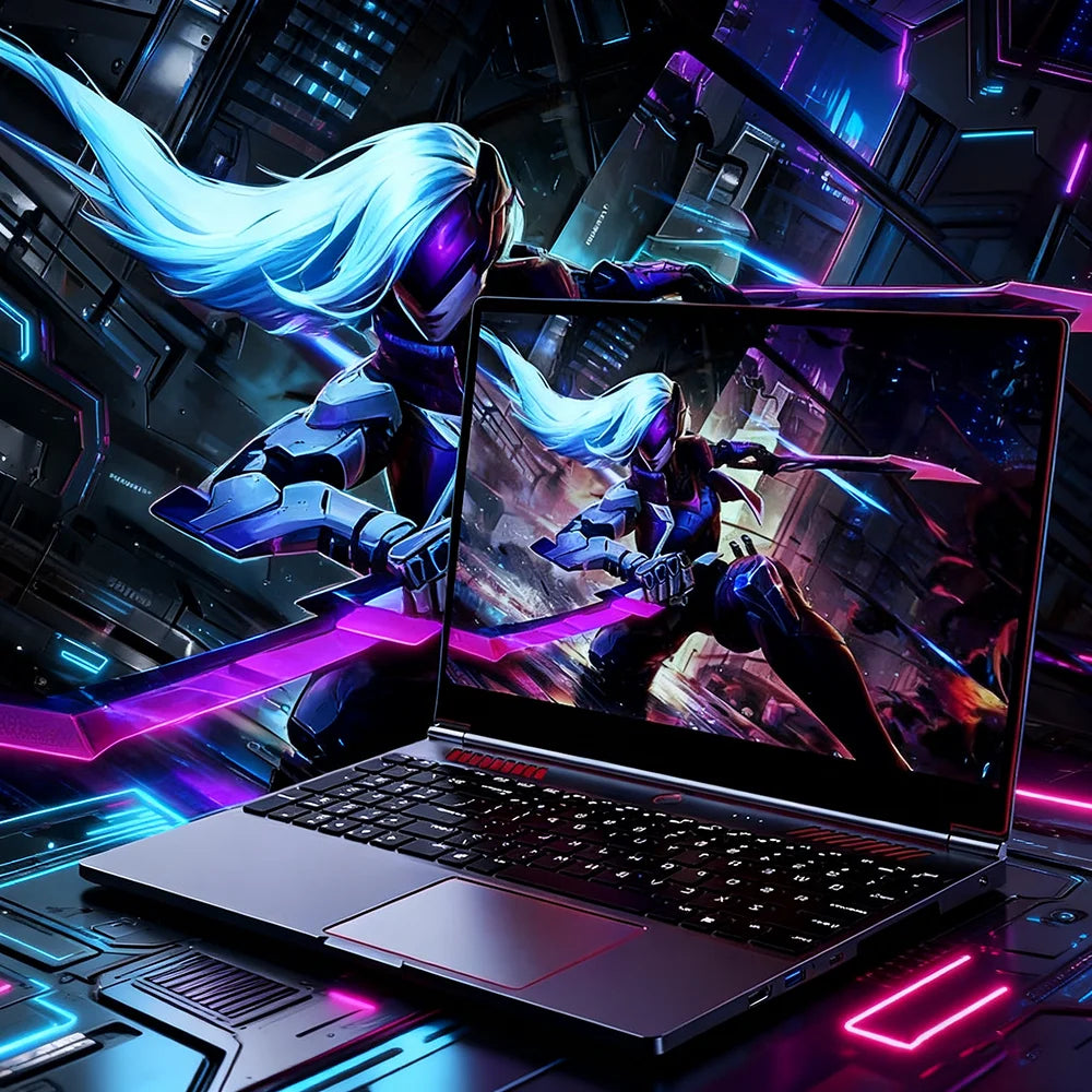 16.1" Alpha Wolf Gaming Laptop | Intel i9-13900H + RTX 4050 6G | Windows 11 | Up to 64GB DDR5 | 4TB SSD