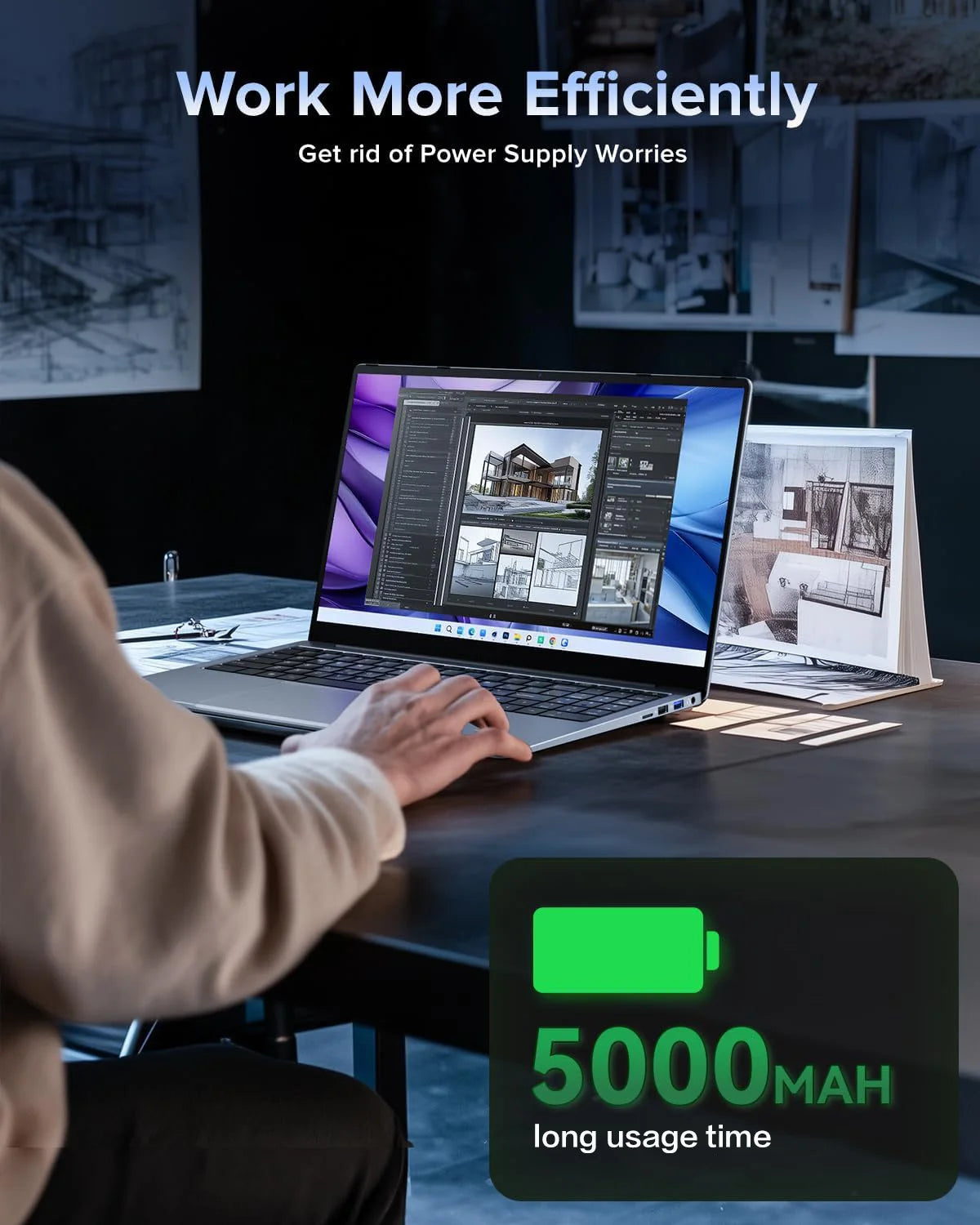 ACEKAMAS 15.6" Gaming Laptop intel Core i9 10980HK IPS 1920*1080 Notebook Gamer 16GB RAM 1TB SSD Windows 11 Pro Office Laptop PC