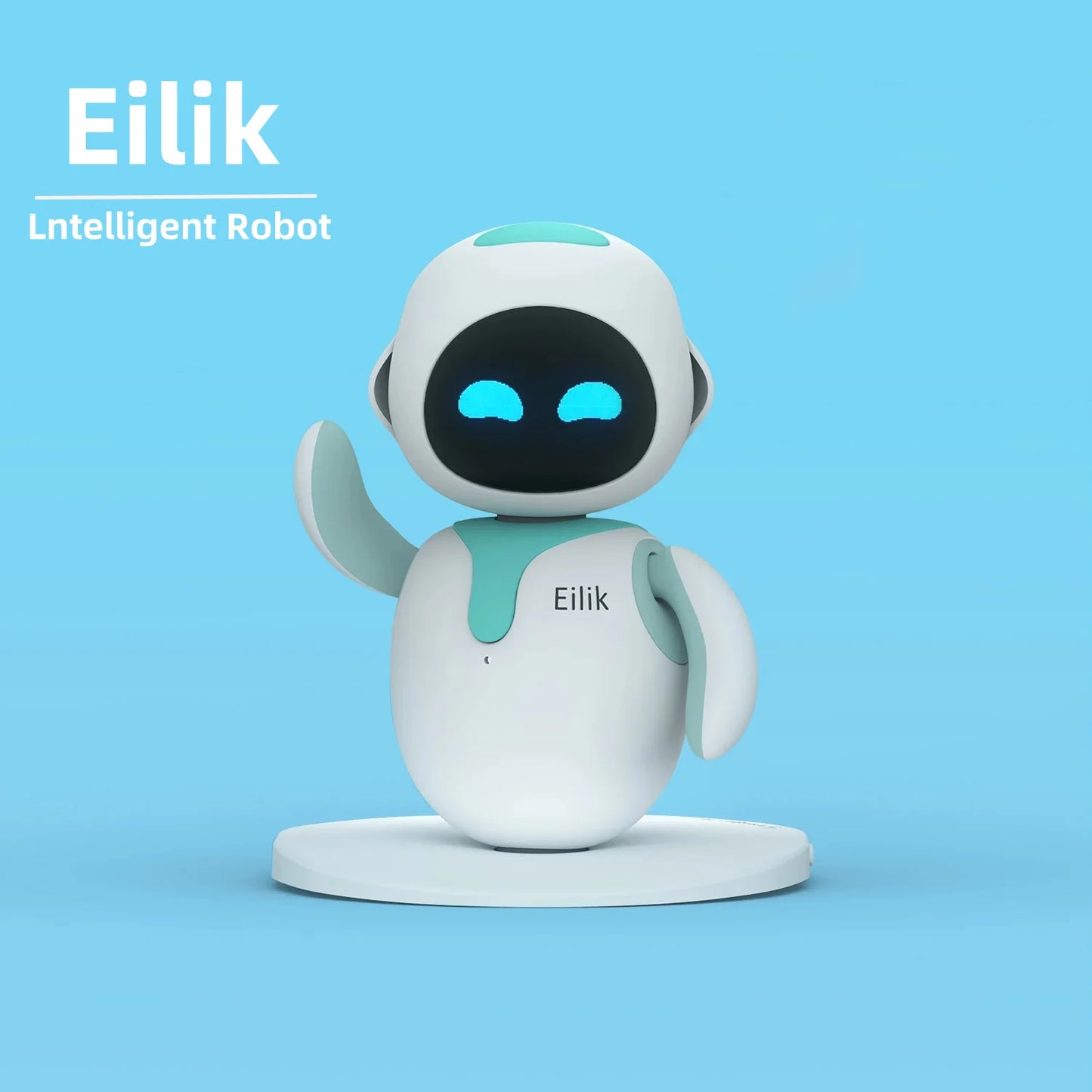 EMO Emoticons Eilik Smart Robot Electronics Automation AI Desktop Pet Intelligence Touch Interactive Mode Multi Functional Robot