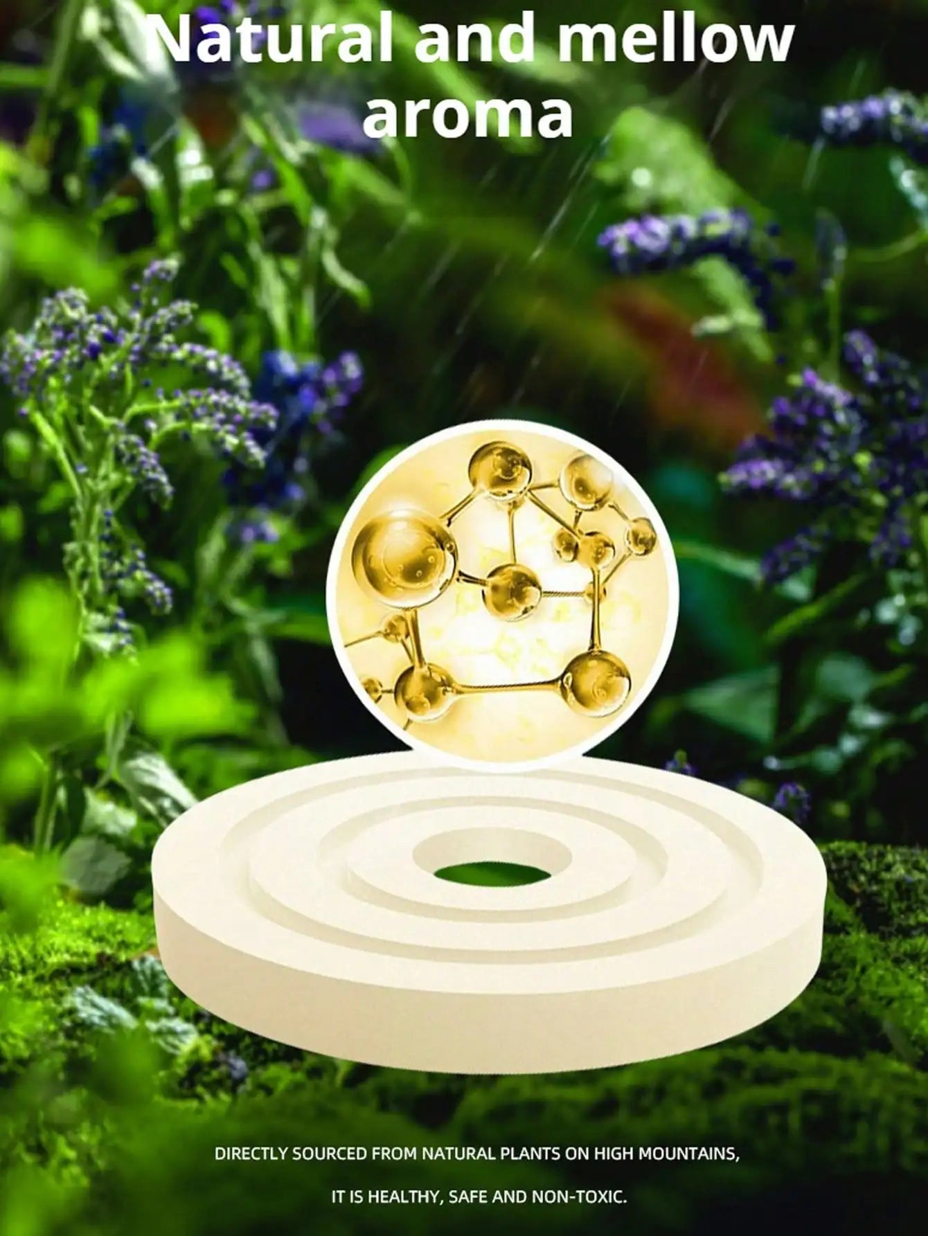 1pc Robot Car Air Freshener, Automotive Perfume Essential Oil, Center Console Decoration, High-Grade Solar-Powered Rotating Air