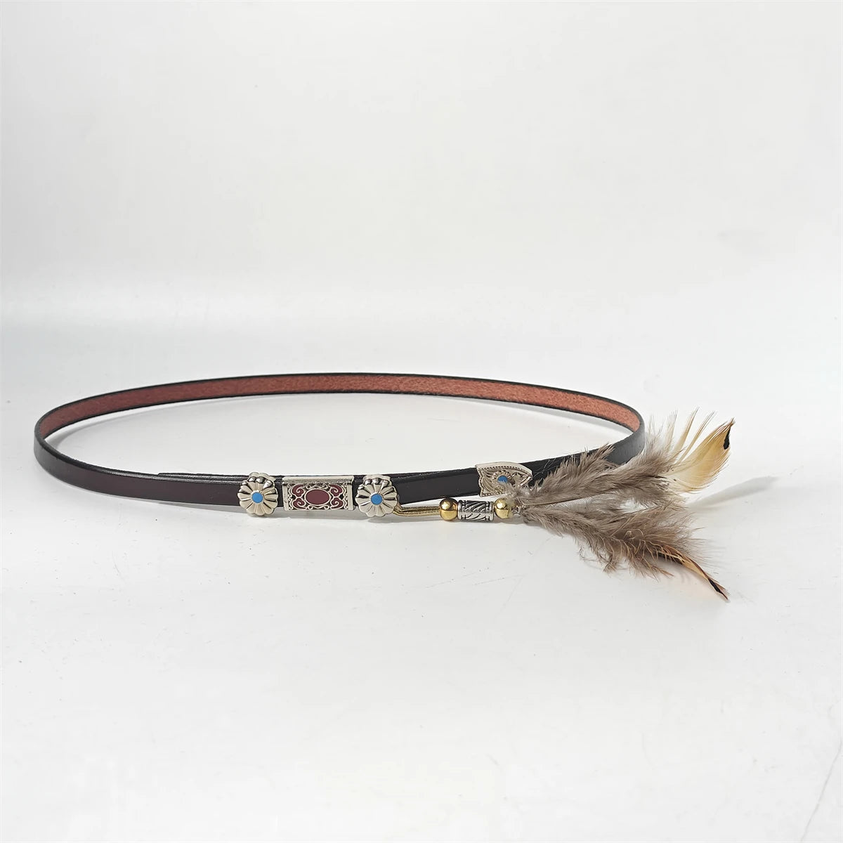 Cowboy hat fedora hat with genuine leather accessories men's and women's cowboy hat with bull head accessories gold accessories