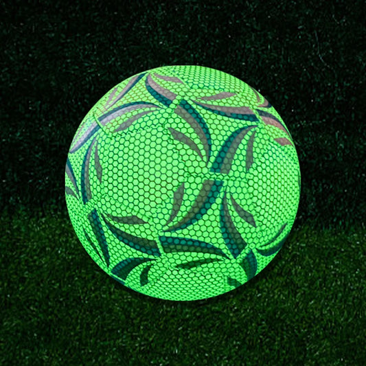 Professional Fluorescent Green Soccer Ball | Size 5 | High-Quality PU | Outdoor Match & Training