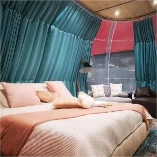 Cheap Sale Luxury Transparent Camping Hotel Round Polycarbonate Luxury Prefabricated Dome HouseDeposit price