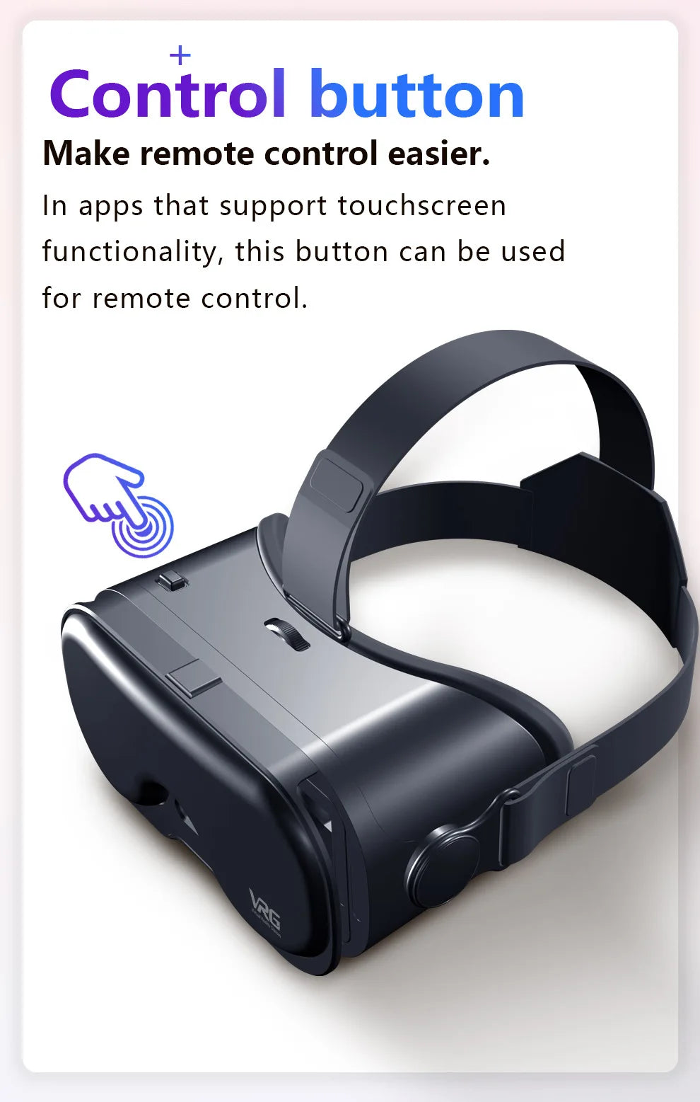 Virtual Reality 3D VR Glasses Devices Headset Helmet Lenses For iPhone Android Smartphone Cell Mobile Viar Video Game Viewer Set