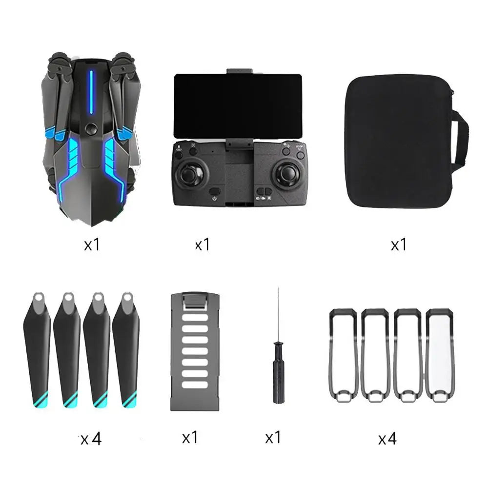 Fashionable High-end Toys X6PRO UAV With 4K HD Camera 360 Degree Intelligent Obstacle Avoidance Quadcopter Drones Gift For Boys