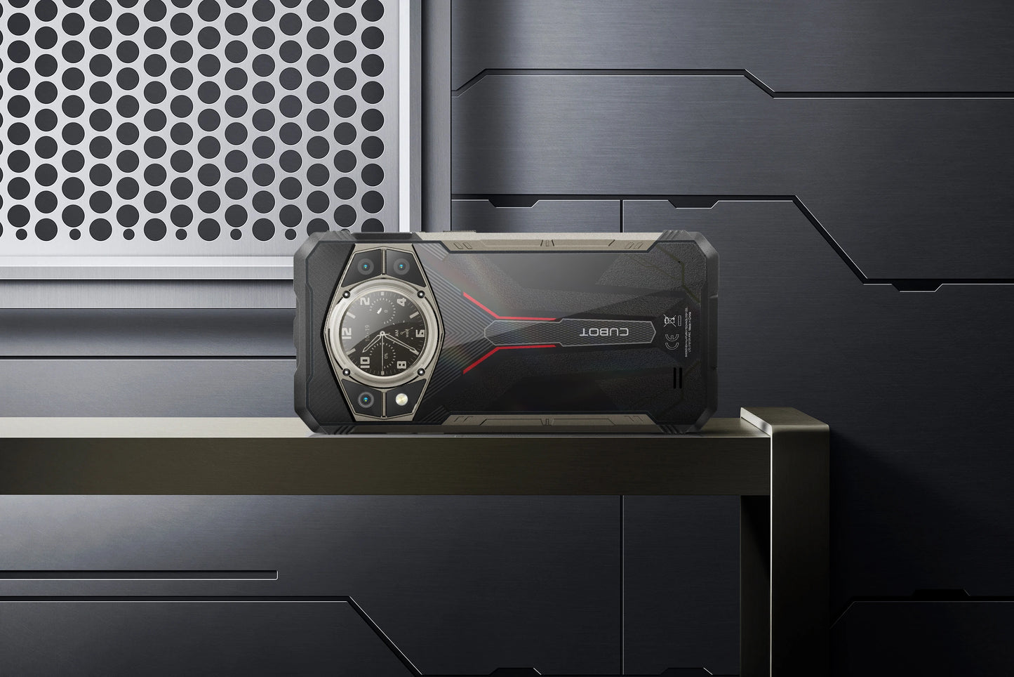 CUBOT KingKong AX Rugged Unlocked-Android14/MTK G99/24G RAM+256G ROM Dual SIM/6.58"&1.32"DualScreen/100MP/IP68 IP69K/33W/GPS/NFC